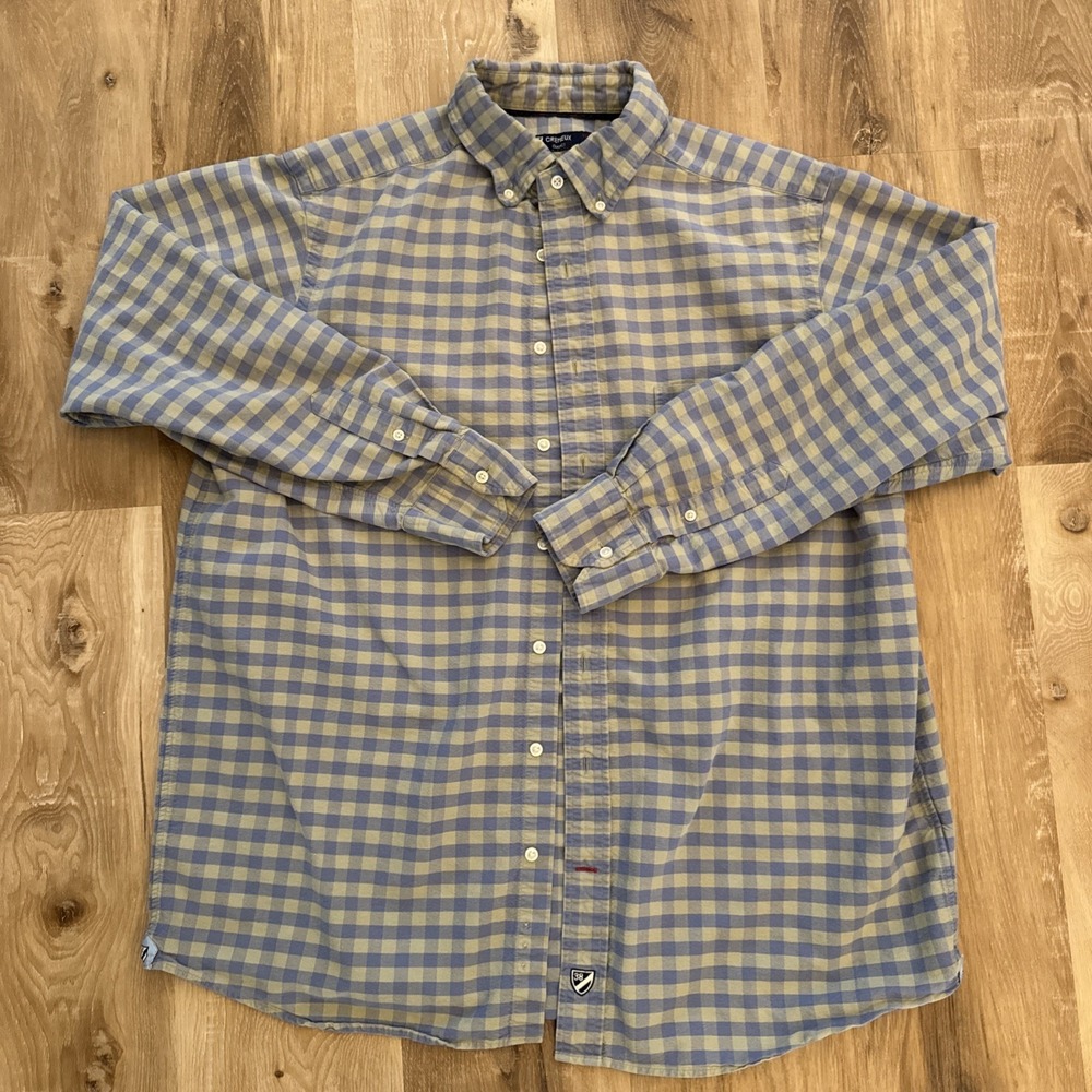 Men's Cremeux XLT‎ Button Down Shirt 100% Cotton  Tall